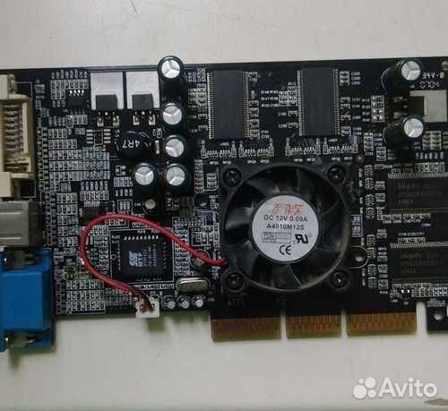 Agp видеокарта geforce fx5500