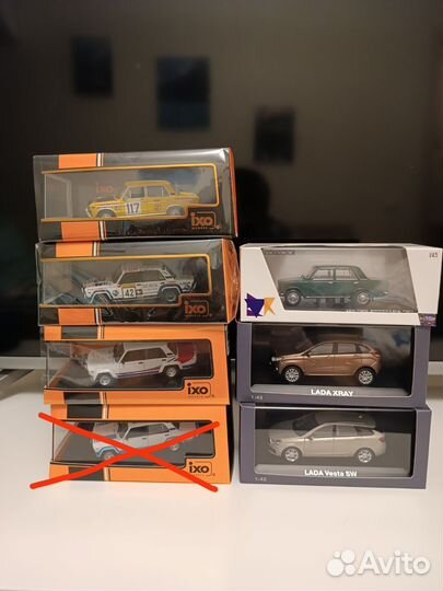 Модели LADA 1:43