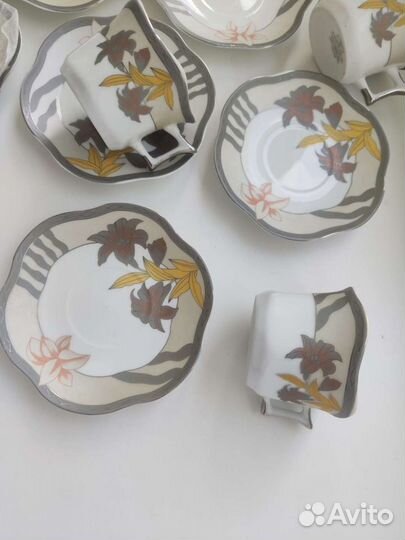 Кофейный сервиз новый