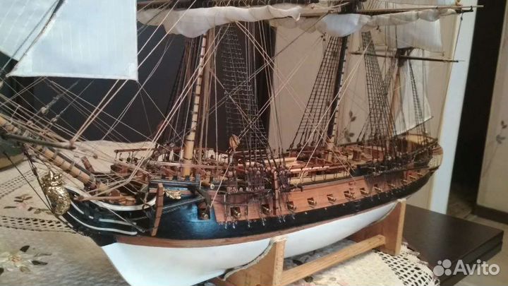 Корабль ручной работы