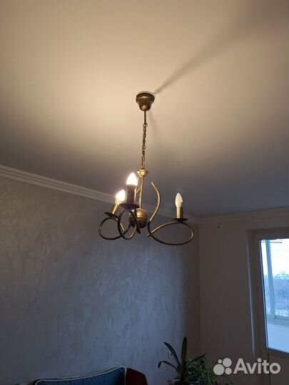 Люстра потолочная подвесная бу