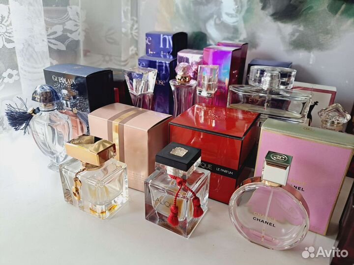 Пустой флакон от духов оригинал Франция