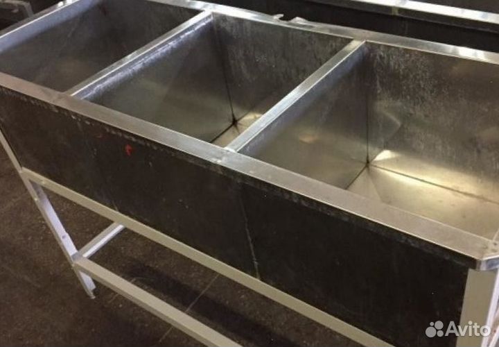 Ванна моечная 3 секц вм 3/400 есть разные размеры
