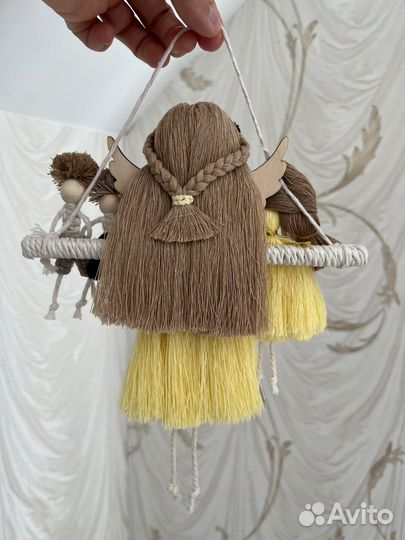 Макраме мама и дети