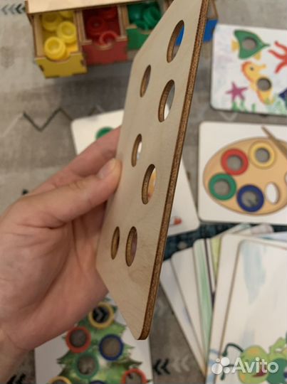 Развивающая игрушка волшебный сундучок