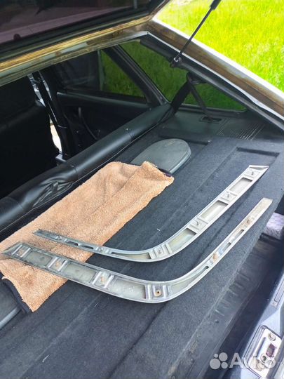 Молдинги на бампер mercedes