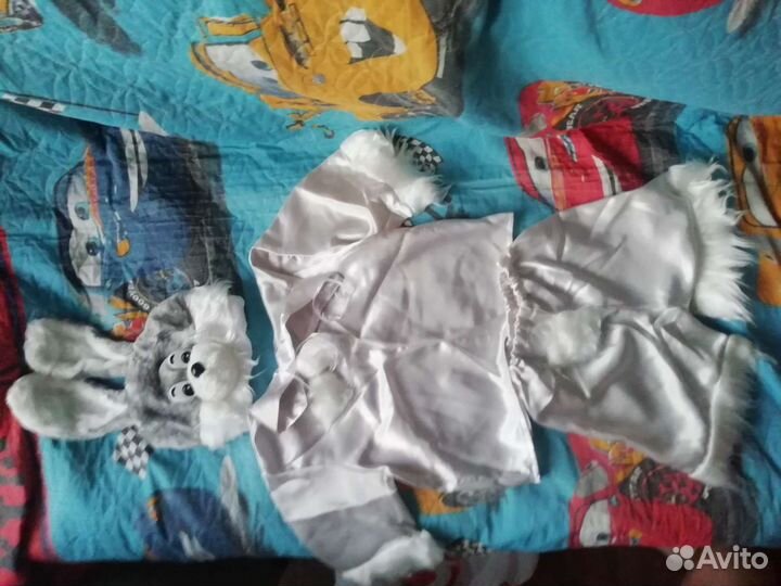 Новогодний костюм зайчик, пингвин, петрушка