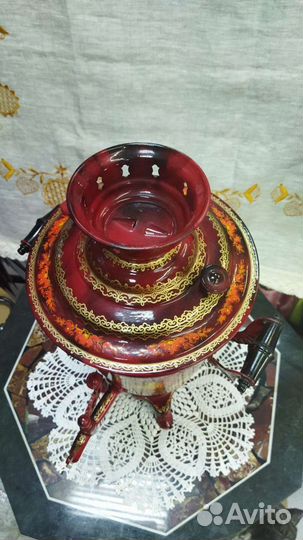 Самовар электрический расписной