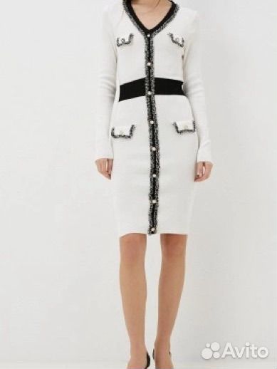 Трикотажное платье