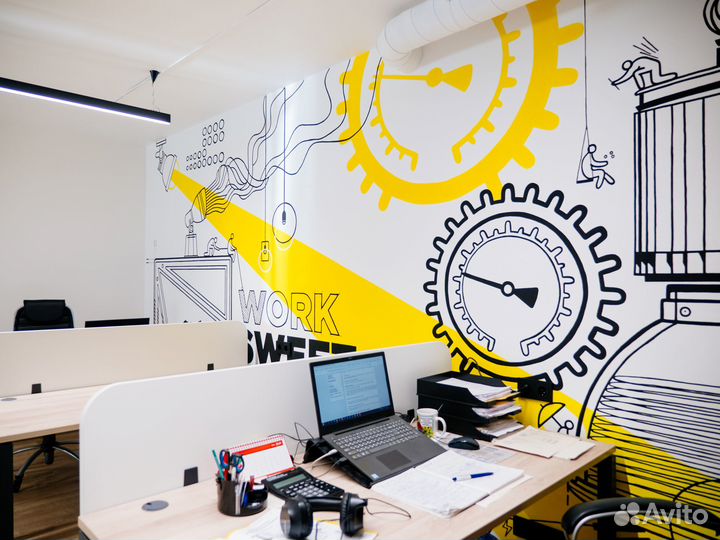 Роспись на стенах