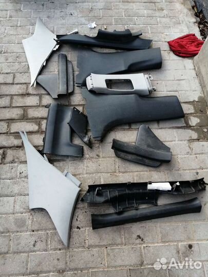 Тоета королла 150 пластик салона