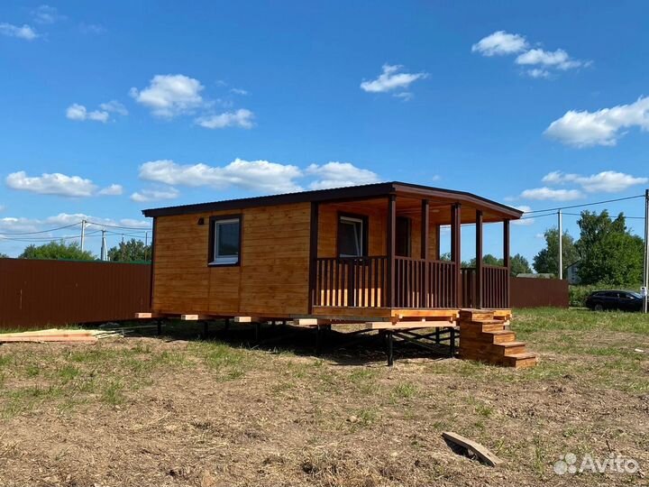 Каркасный дом 8,5*4,6