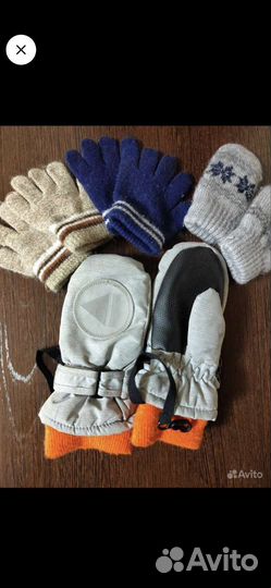 Шапки для мальчика 5 шт