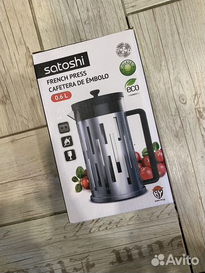 Френч-пресс 0,6л новый