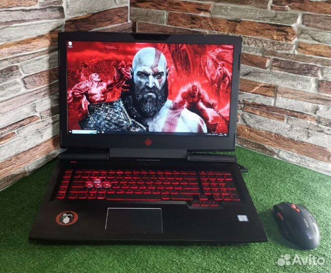 Игровой ноутбук HP Omen 17/i5 7го/1050/8озу/ssd