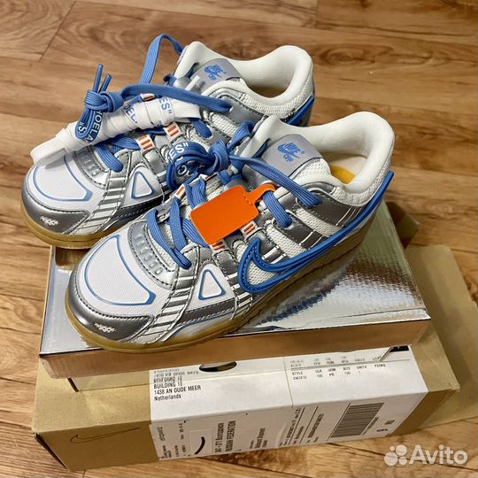 Nike X OFF-White Rubber Dunk University Blue 13c