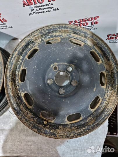 Штампованные диски R16 Skoda Octavia Tour