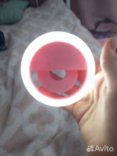 Мини-кольцевая лампа на телефон