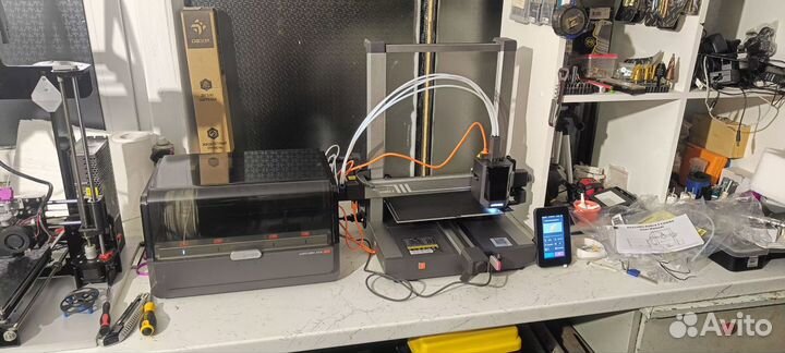Печать ваших изделий на 3D anycubic kobra 3