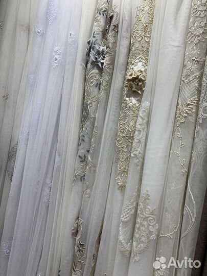 Тюль новый большой выбор