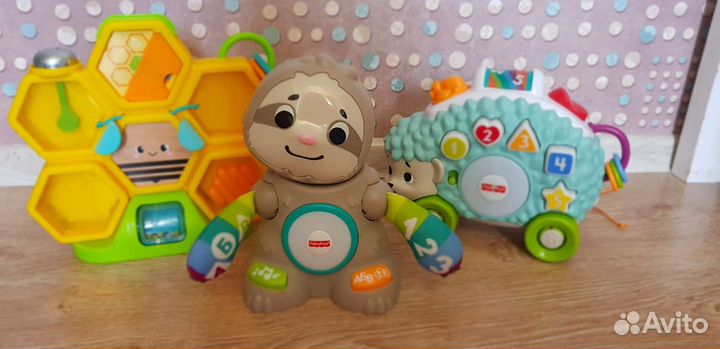 Fisher price линкималс ленивец