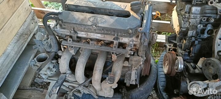 Двигатель на kia rio 1.5 a5d