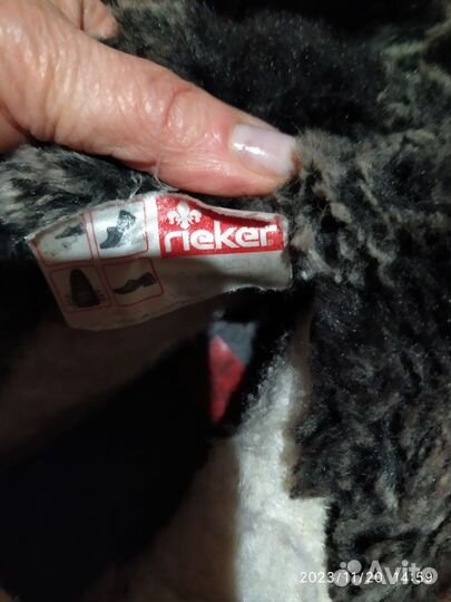 Полусапожки женские зимние 36 размер