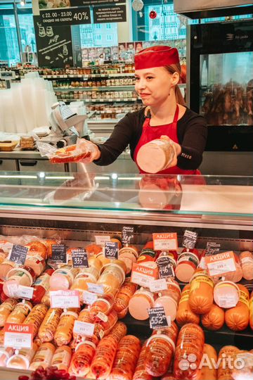 Продавец в отдел гастроном