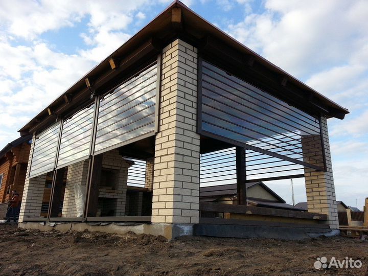 Прозрачные рольставни на заказ