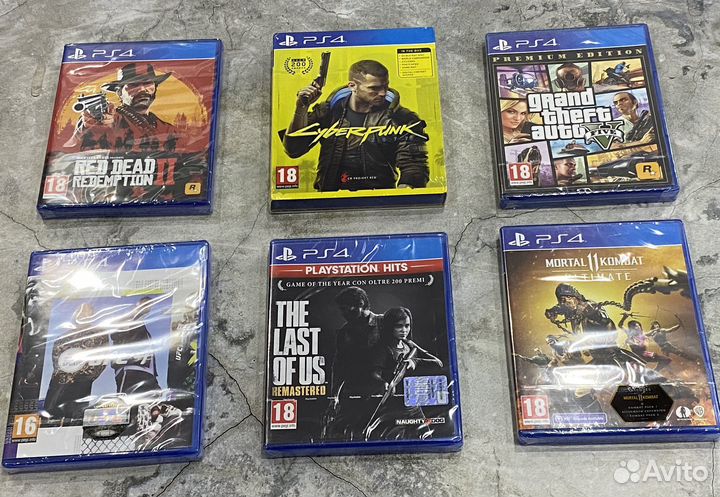 Новые игры для приставки ps4