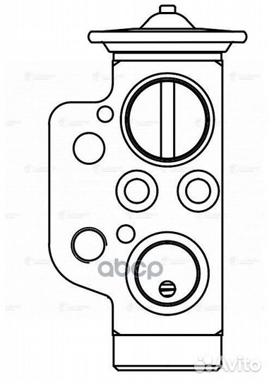 Клапан расширительный кондиционера (трв) ltrv 1858