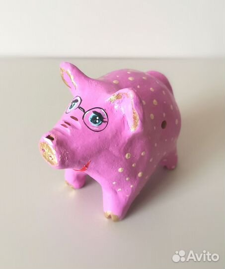 Игрушка глиняная свистулька
