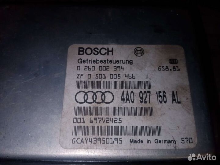 Блок управления АКПП ауди А6 с4 2.8