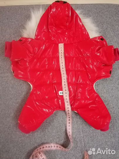 Комбинезон зимний для маленькой собаки новый