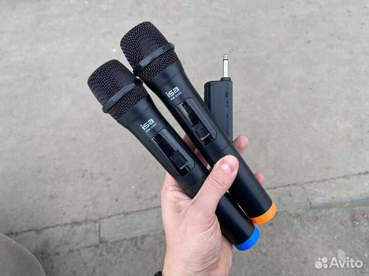 Микрофоны беспроводные караоке 2 шт