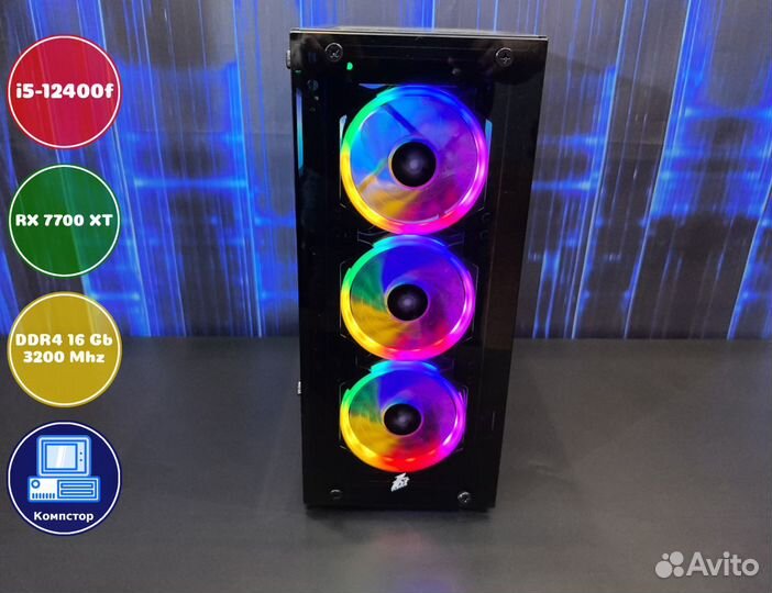 Системный блок i5-RX7700XT-16DDR4-HUV196274830-H610