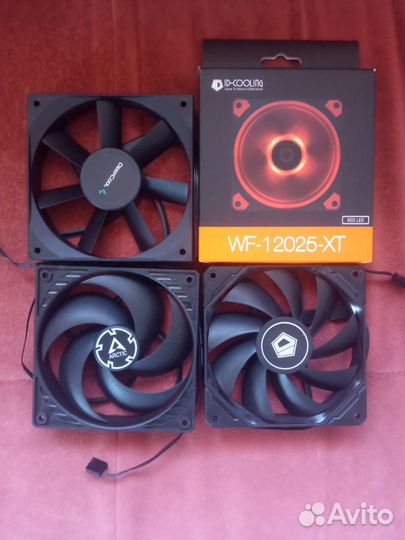 Вентиляторы для корпуса 120 мм