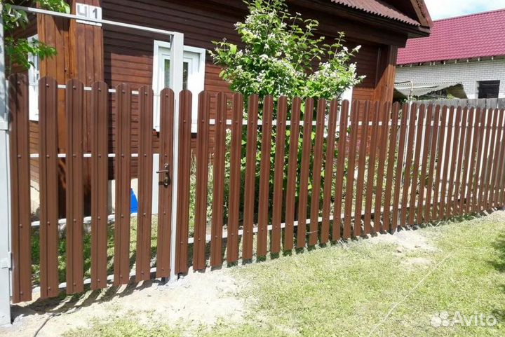 Забор металлический качественно качественно