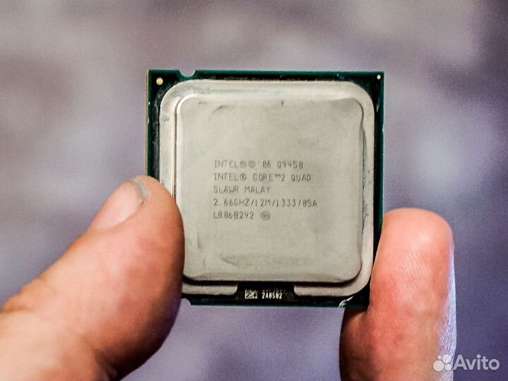 Процессор Intel Q 9450 socket 775 рабочий