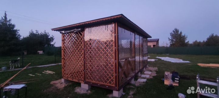 Мягкие окна для веранды