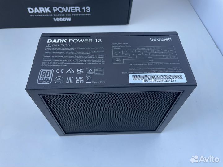 Be Quiet Dark Power 13 1000w