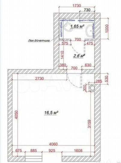 Торговая площадь, 20.9 м²