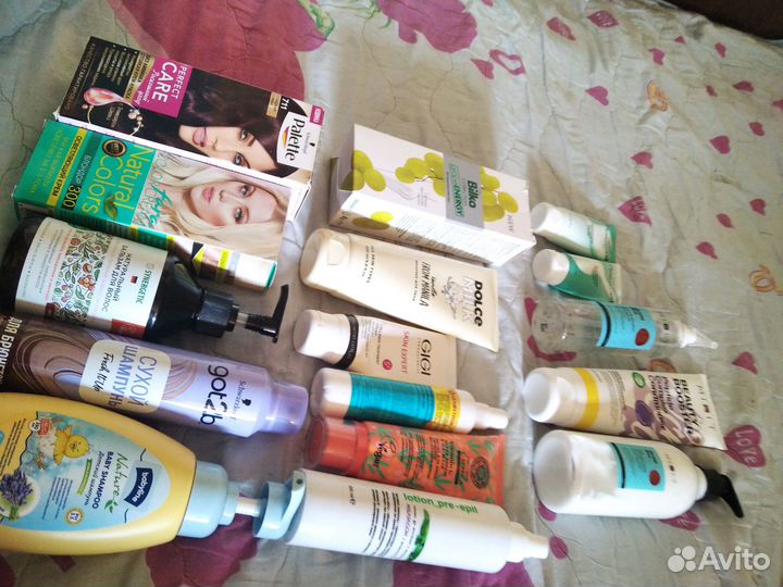 Бальзам для волос Миксит, краски, сухой шампунь