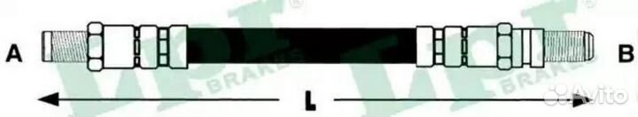 LPR 6T46115 Шланг тормозной