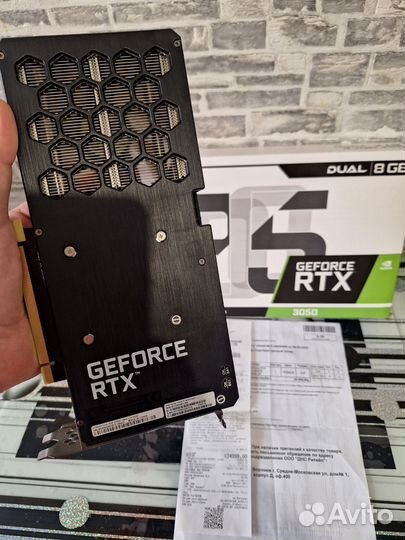 Видеокарта rtx 3050