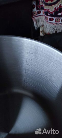 Кастрюля 9 л нержавейка