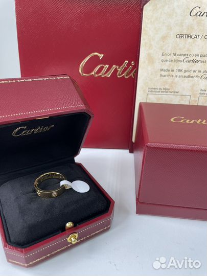 Кольцо cartier