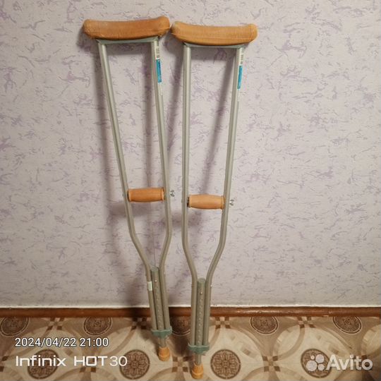Костыли подмышечные взрослые