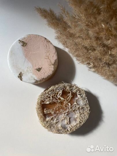 Мыло с люфой