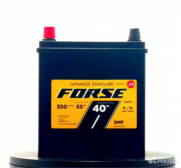 Аккумулятор forse Asia 6CT- 40 VL (1) B19